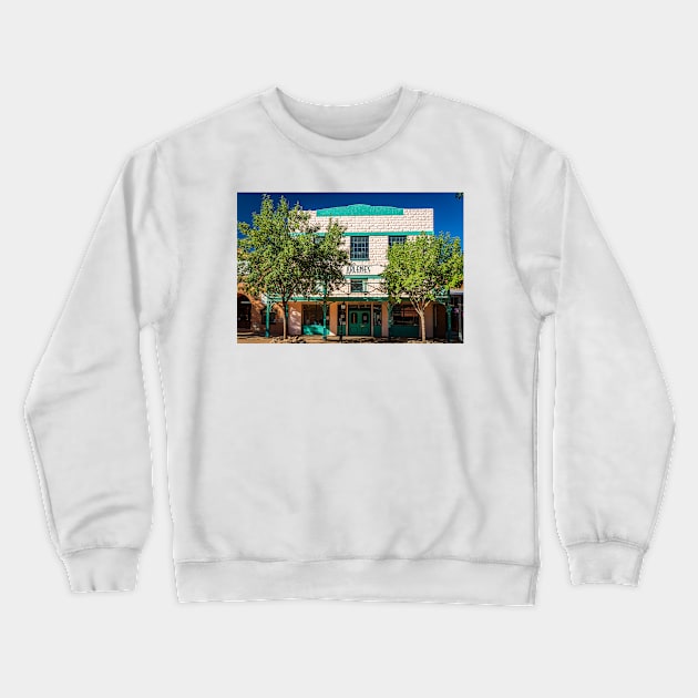 Allen Street in Tombstone, Arizona Crewneck Sweatshirt by Gestalt Imagery